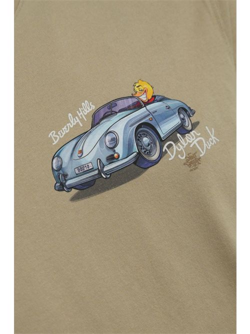 T-shirt con stampa Dylan Duck Mc2 Saint Barth | TSHIRT MAN05355H CPT DYLAN DUCK 10H